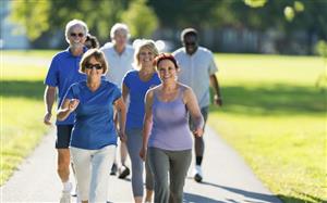 Seniors Walking